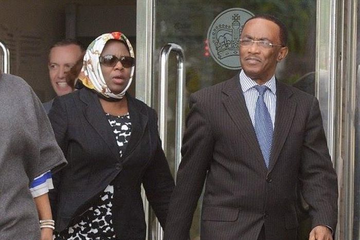 Dr Emmanuel Edet and wife, Antan