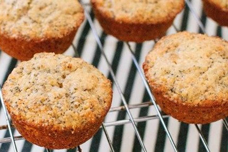 Lemon poppy seed muffins