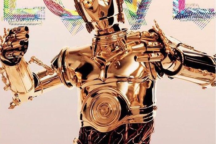 'Star Wars' C-3PO for LOVE Magazine