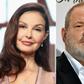 Ashley Judd (L) claims Harvey Weinstein (R) damaged her career