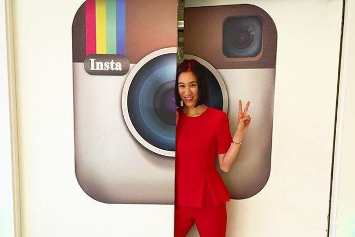 Eva Chen shared a photo as new head of fashion partnerships for Instagram