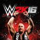 WWE Wrestler Stone Cold Steve Austin on the cover of the WWE 2K16 game
