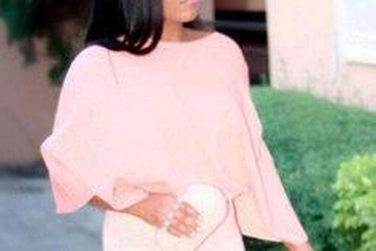 Rita Dominic heading out for the Premiere of the movie Dry