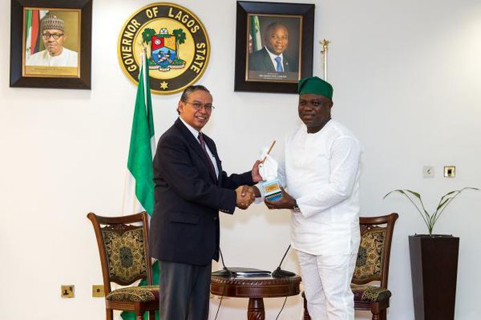 Ambode receives officials of the Bill and Melinda Gates Foundation
