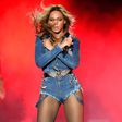 Beyonce in a customised diesel denim