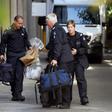 Federal police said the man was arrested at his home in rural Victoria state late Wednesday, hours after several consulates in Melbourne received the suspicious packages