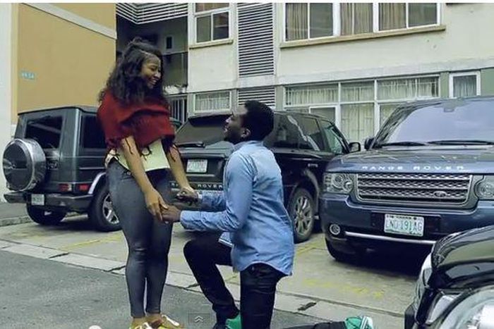Bovi appealing to his lover not to touch his new ride