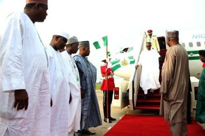 President Muhammadu Buhari returns to Nigeria after trips to Niger, Chad