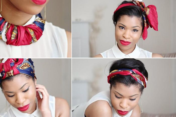 Blogger Shirley B. Eniang shares ways to rock scarf