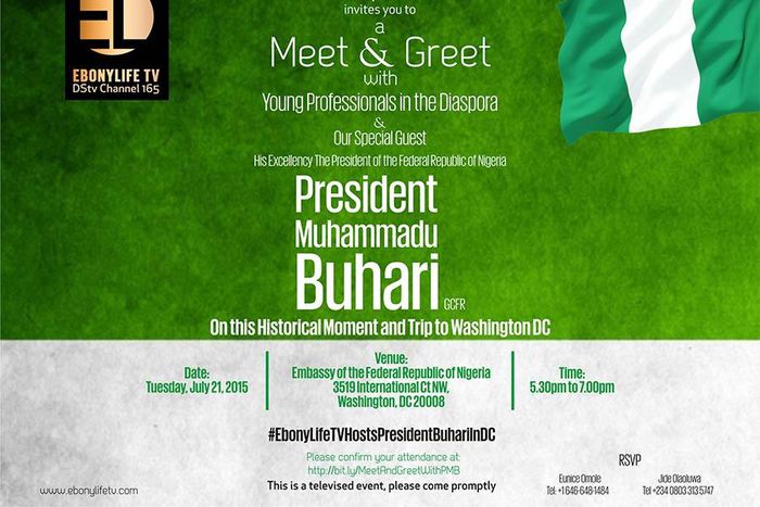 Meet and greet with President M. Buhari
