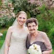 Christine and her grandmother, Elizabeth Govern also known as Nana Betty at the wedding