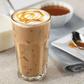 Iced vanilla caramel coffee