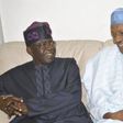 APC presidential candidate, Muhammadu Buhari and party leader, Bola Tinubu