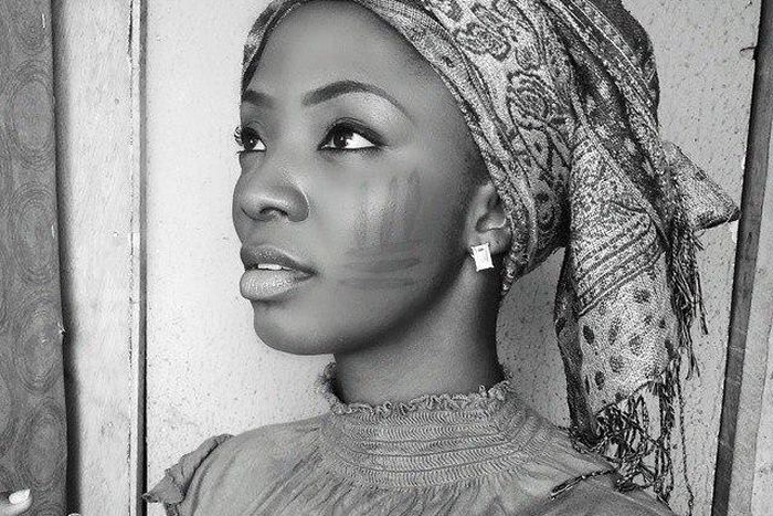 Ivie Okujaye spotting a Yoruba 'tribal marks'