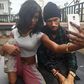 Eva and Phyno taking a selfie