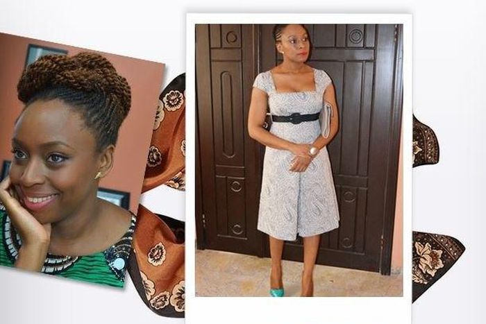 Chimamanda Ngozi Adichie's day 27 look for Vogue's 'Today I'm Wearing' photoblog