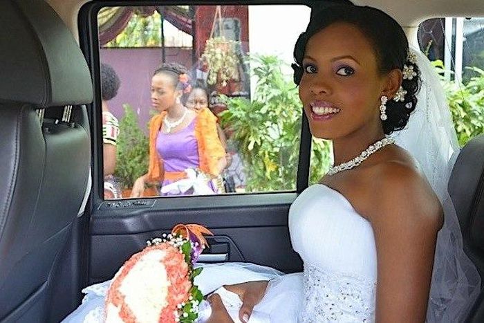 Pretty Tanzanian bride