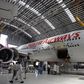 Kenya Airways Boeing B777-200ER plane is seen during a media tour at their maintenance hangar in Nairobi, October 2, 2008.    REUTERS/Antony Njuguna