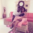Seyi Law and his wife at Inagbe Resorts