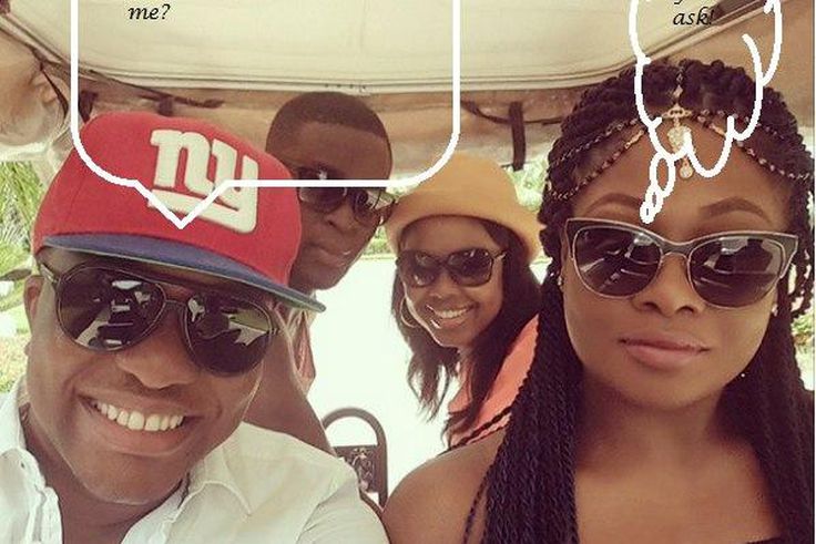 Tunde Demuren  and his boo, Toolz won't be walking down the aisle this year