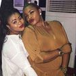 Uche Ogbodo and Dayo Amusa hanging out