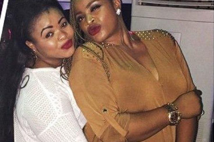 Uche Ogbodo and Dayo Amusa hanging out