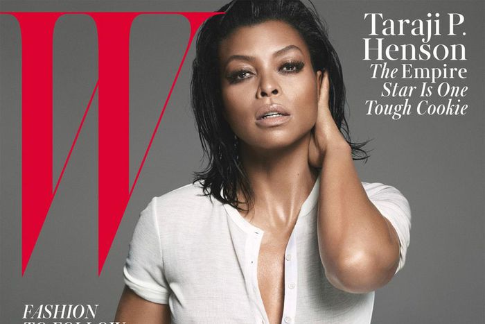 Taraji P.Henson covers the pop issue of W Magazine