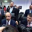 Saudi Energy Minister Khalid al-Falih speaks to journalists at an OPEC conference in Vienna, Austria on December 06, 2018