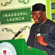 President Goodluck Jonathan speaks during the launch of an organization for women and girls in Abuja.