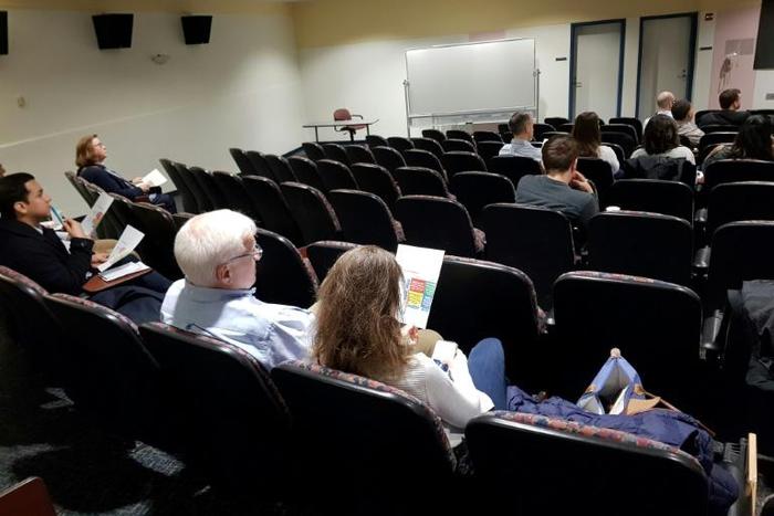The one-day event was organized by the School of Public Affairs at American University and billed as a chance to engage in free learning and networking opportunties