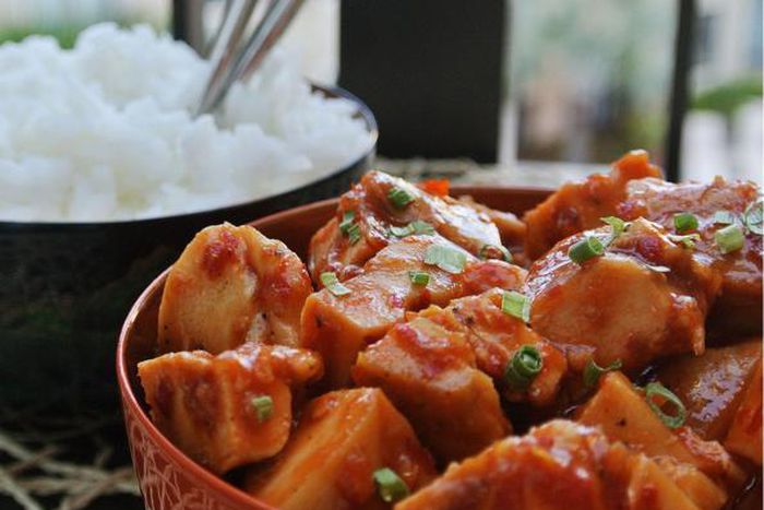 Fire cracker chicken