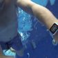 The Apple Watch under water.