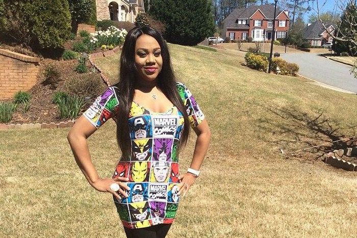 Stella Damasus flaunts new slimmer body