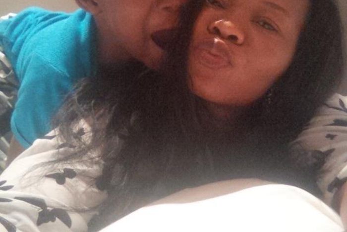 Nollywood actress, Bimbo Oshin and her son