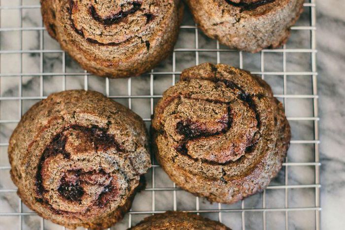 Buckwheat Scones with Cherry Jam