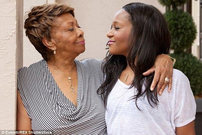Cissy Houston and Bobbi Kristina