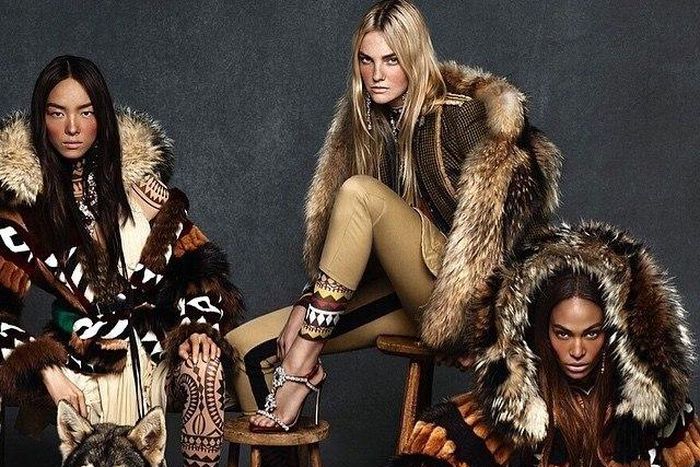 Joan Smalls, Fei Fei Sun and Caroline Trentini