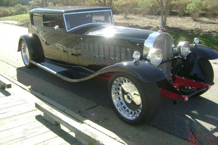 A replica of the 1937 Bugatt Royale that recently sold for $147,500 at a US auction