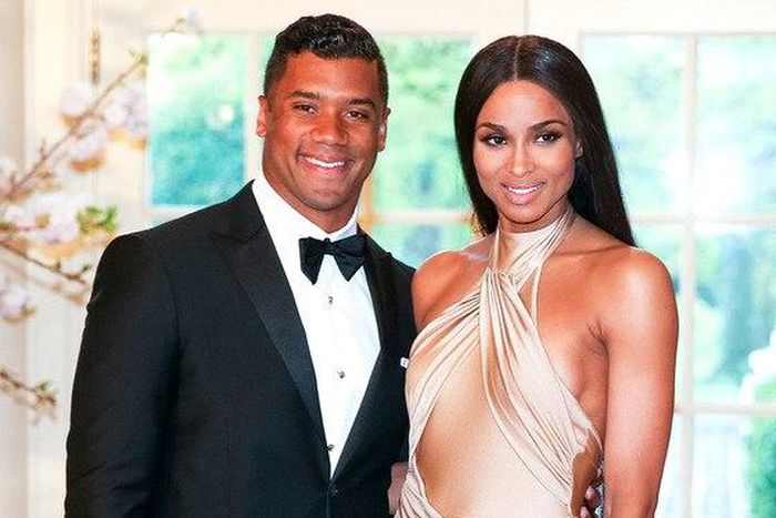 Ciara and new boyfriend, Russell Wilson at the White House Dinner in Washington D.C