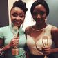 Belinda Effah and Ivie Okujaye at the 2014 edition of GIAMA Awards