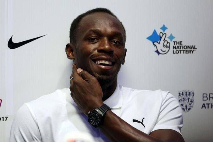 Jamaica's Usain Bolt during a press conference
Action Images via Reuters / Matthew Childs