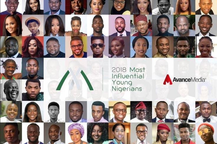 2018 100 most influential young Nigerians finalists announced
