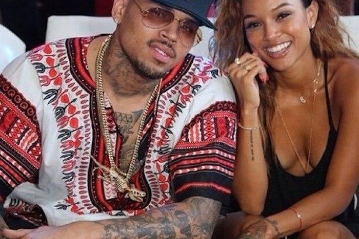 Chris Brown and Karrueche Tran