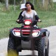 Justin Bieber and Selena Gomez enjoying a ride in Ontario in 2014 Summer