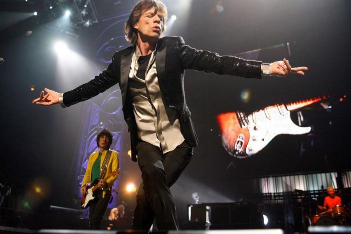 Mick Jagger of the Rolling Stones band.