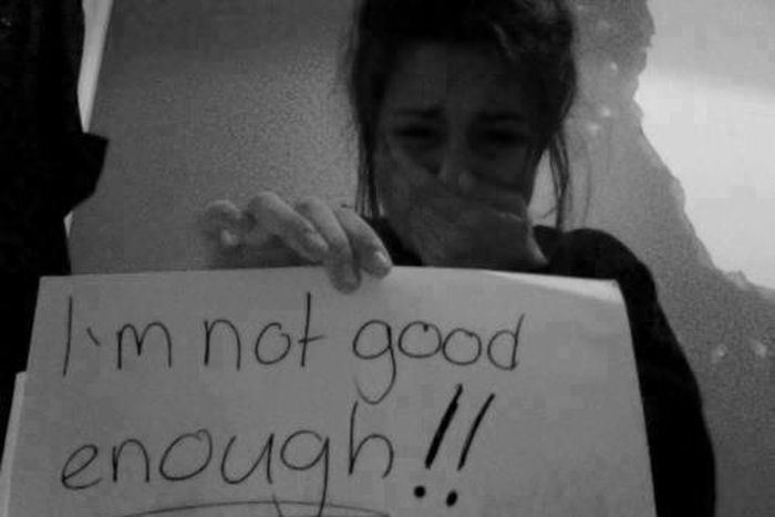 Low self-confidence.