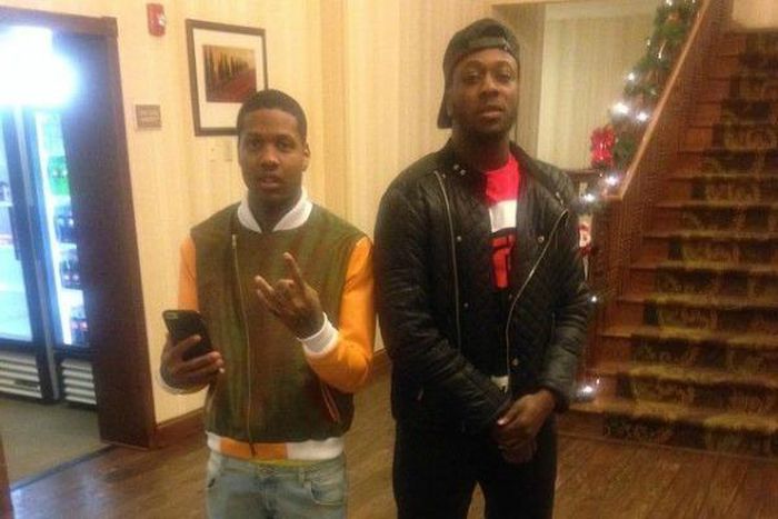 Lil Durk and his manager, late Uchenna Agina