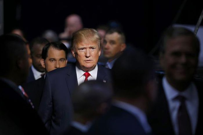 It's all about Trump at raucous Republican debate