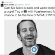 Marc Jacobs' #castmemarc is back