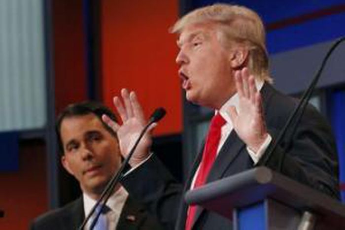 Trump draws boos as he bristles at "war on women" question